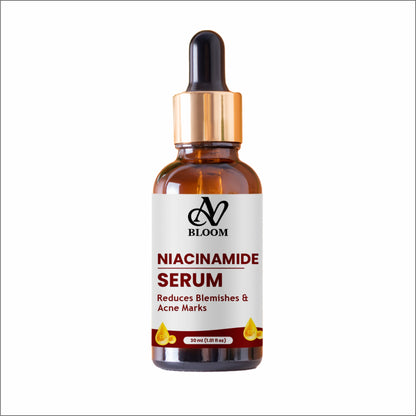 AV Bloom Niacinamide Serum for Reducing Blemishes & Acne Marks, 30ml (1.01 fl oz)